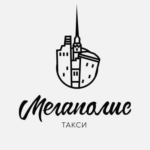 логотип такси Мегаполис (Анжеро-Судженск)